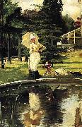 James Joseph Jacques Tissot, In an English Garden